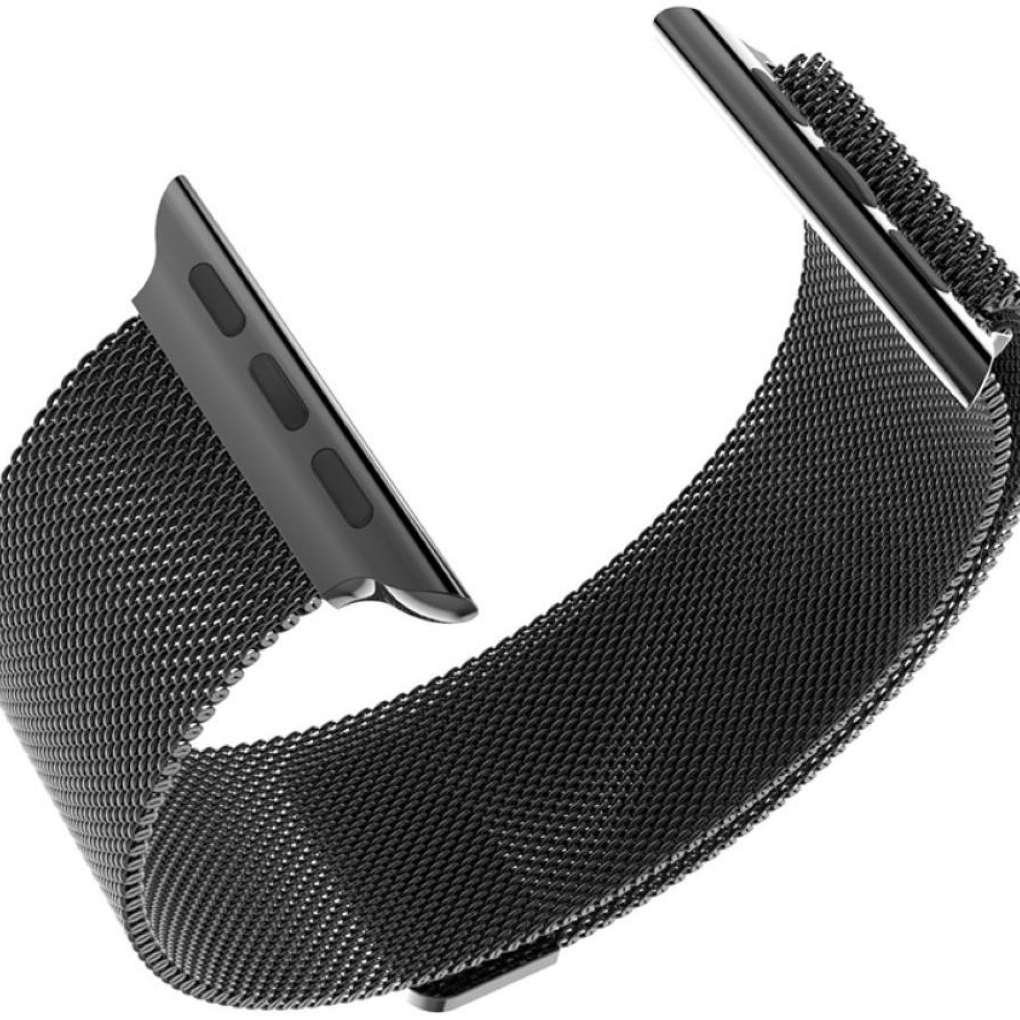 Ремешок Apple Watch 42/44mm Milanese Loop Black